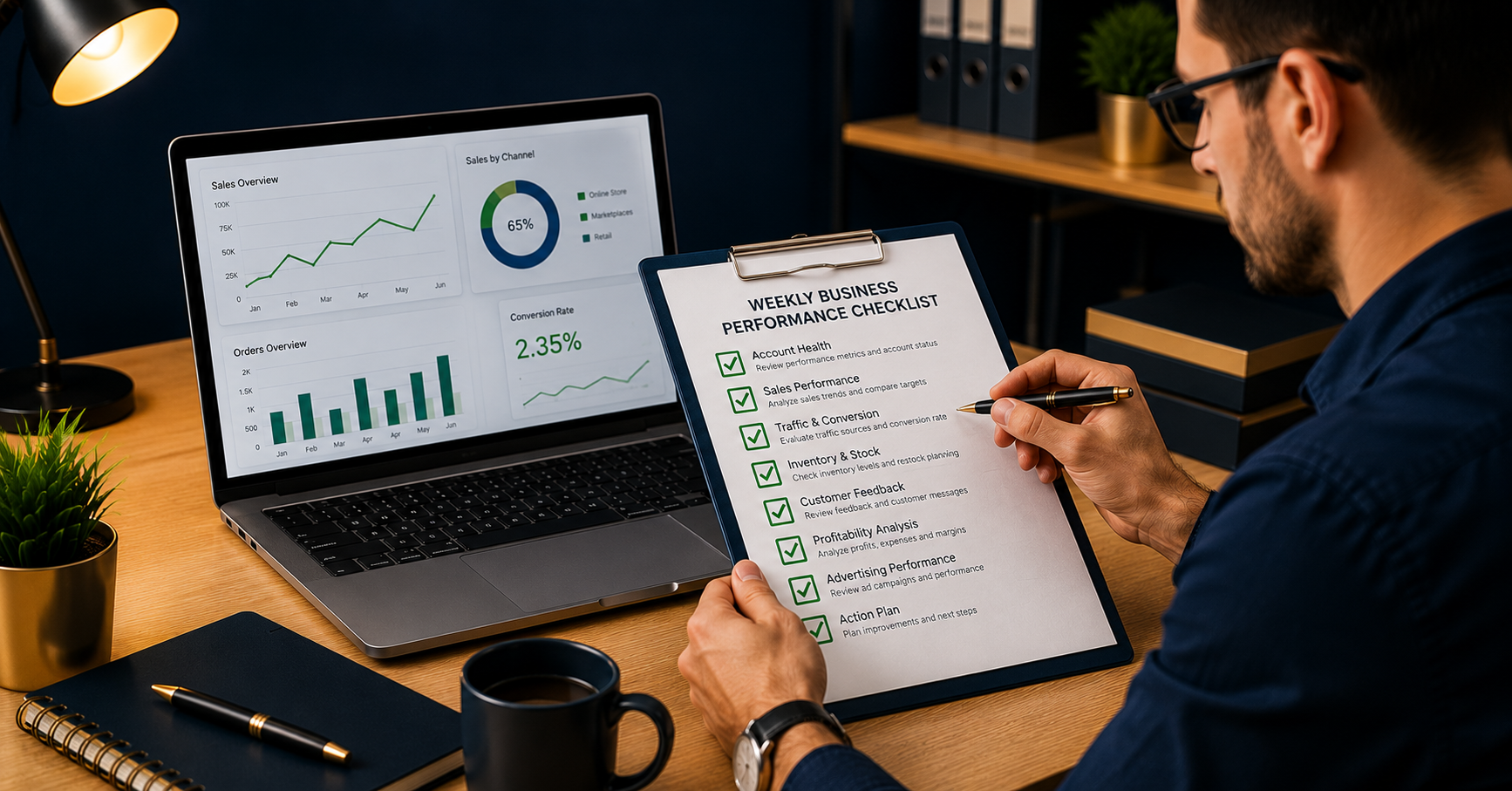 Amazon Account Health Weekly Checklist FBA Wholesale Seller
