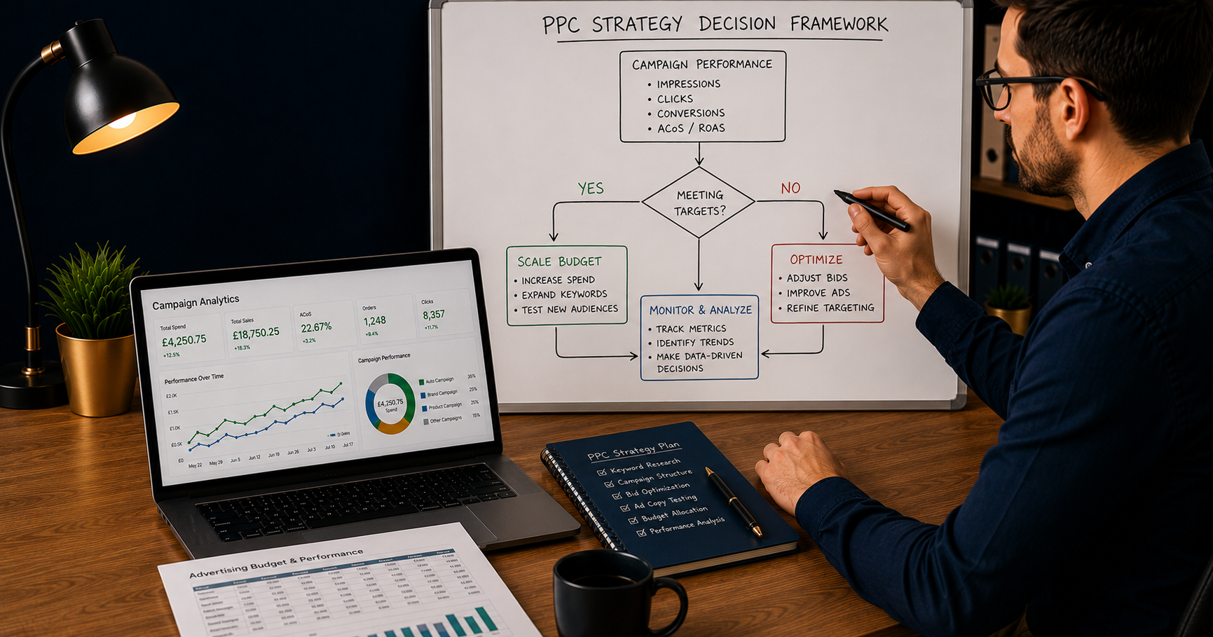Amazon PPC Decision Framework Wholesale Seller Guide 2026