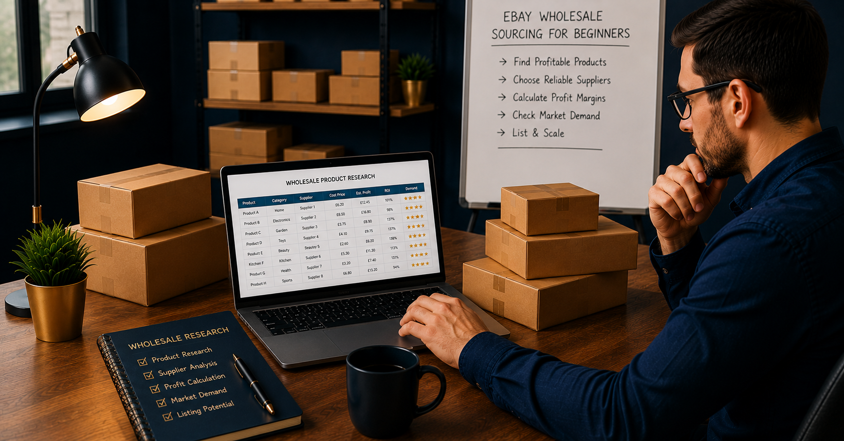 How to Start eBay Wholesale Sourcing Complete Beginner 2026