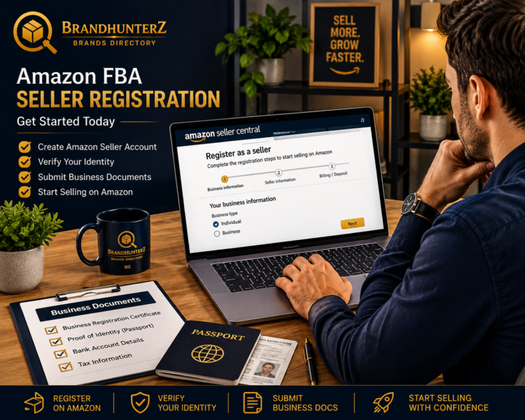 How to Open Amazon Seller Central Account Step by Step 2026 Guide