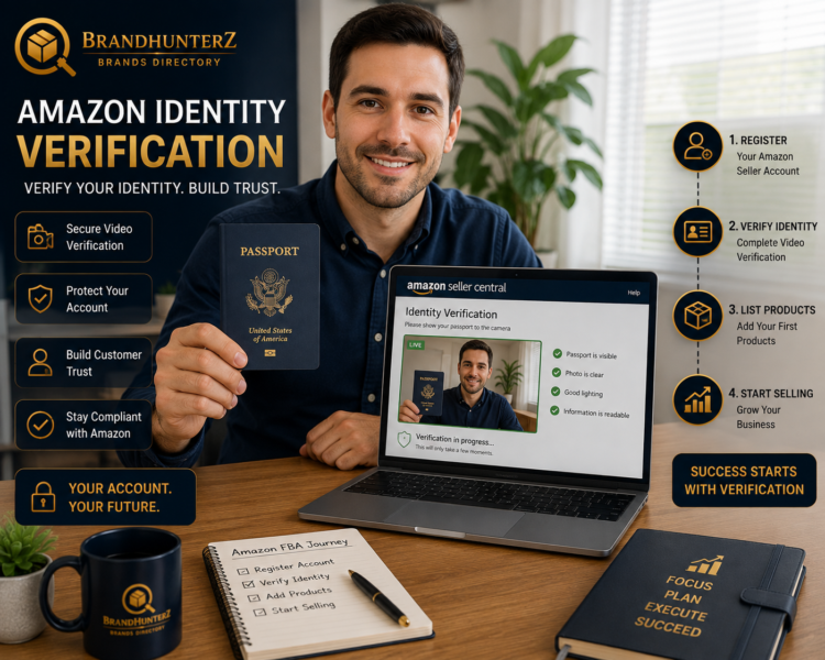 Amazon Seller Central account verification process ID documents laptop 2026