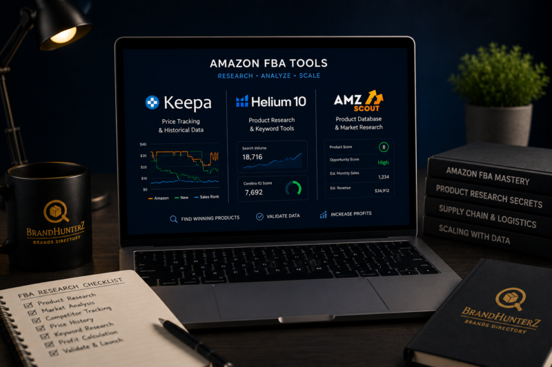 Best Amazon FBA Tools for Beginners 2026 Complete Guide Keepa Helium 10 AMZScout