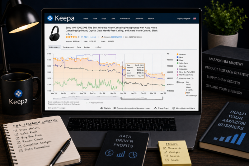 Keepa Review 2026 Complete Guide Amazon FBA Sellers Wholesale Research Tool