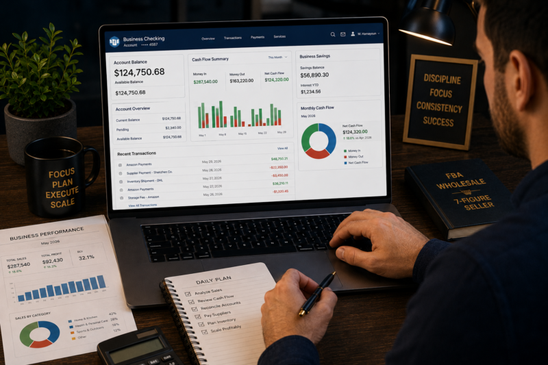 How to Manage Cash Flow Amazon FBA Wholesale Business USA UK Guide 2026