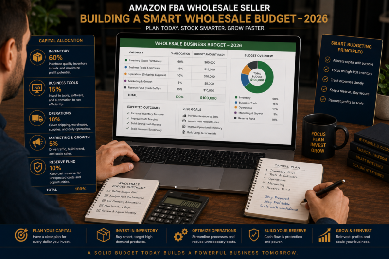 How to Build Wholesale FBA Budget from Scratch Amazon USA UK 2026