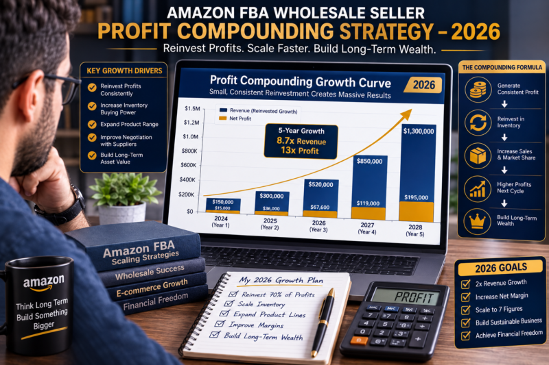 How to Reinvest Amazon FBA Profits Maximum Growth Wholesale Business 2026