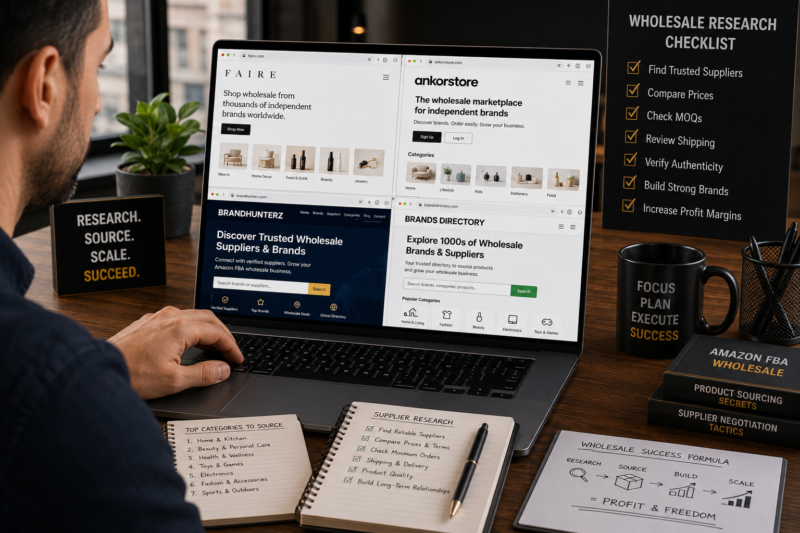 Wholesale Directories and Google Search Methods for Amazon FBA UK