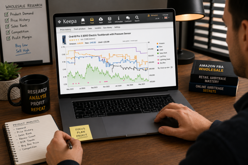 How to Read a Keepa Chart Amazon FBA Beginners Guide