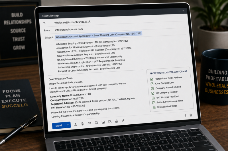 Professional Wholesale Email Subject Lines Amazon FBA Approval Strategy