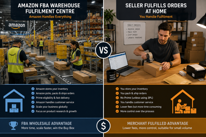 Amazon FBA vs FBM Which is Better for Wholesale Sellers Complete Guide