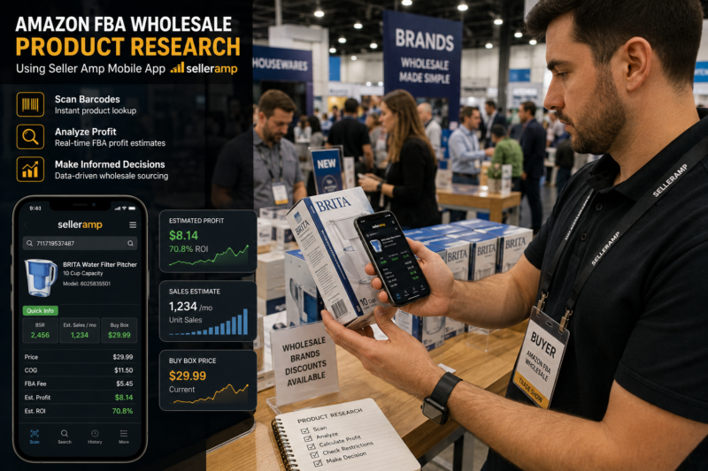 How to Use Seller Amp Amazon FBA Wholesale Product Research Complete Guide