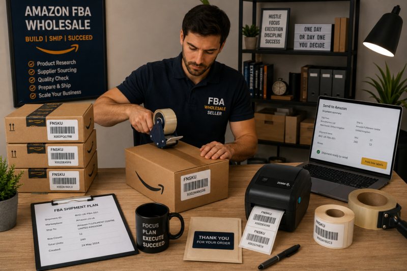 How to Send First FBA Shipment to Amazon Complete Step by Step Guide