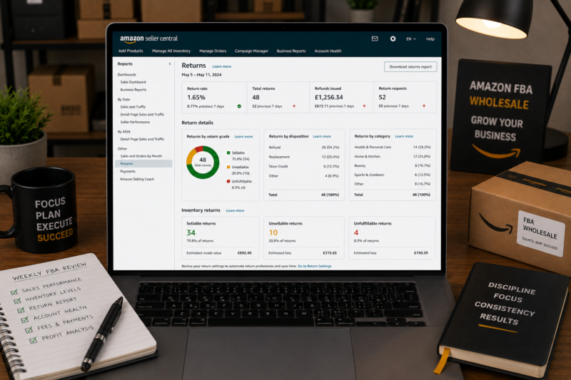 How to Handle Amazon FBA Returns Wholesale Seller Complete Guide