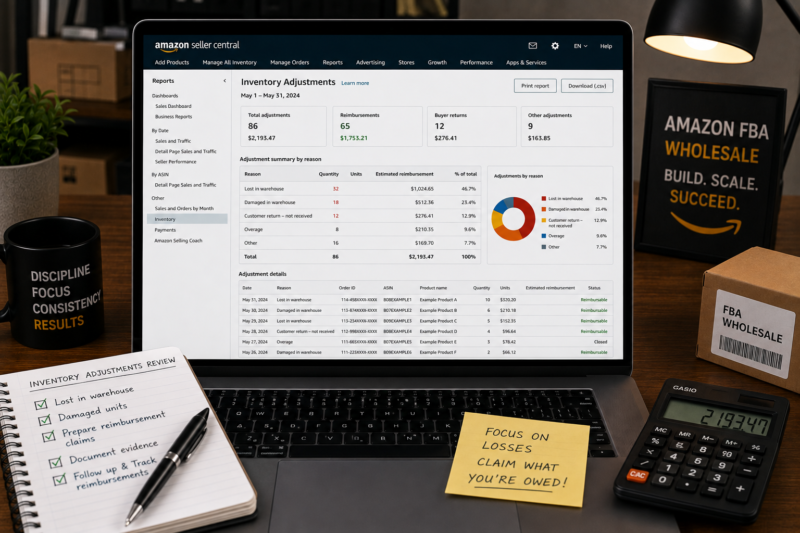 Amazon FBA Reimbursements How to Claim Money Amazon Owes Wholesale Sellers