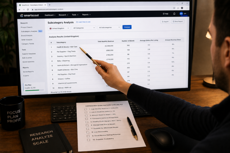 How to Find Best Amazon FBA Categories for Wholesale Selling Complete Guide