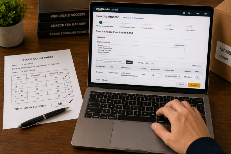 How to Create Amazon FBA Shipment Plan Seller Central Step by Step Guide Wholesale