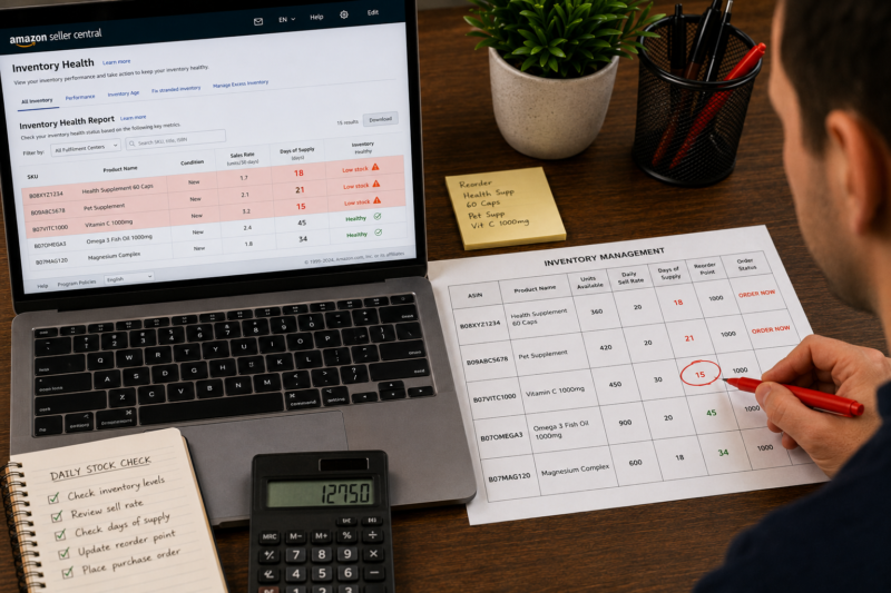 How to Manage FBA Inventory Levels Avoid Stockouts Overstock Complete Guide Wholesale Sellers