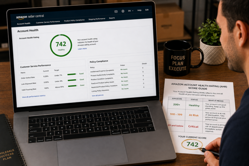 Amazon FBA Account Health Rating What It Means How to Improve It Complete Guide Wholesale Sellers
