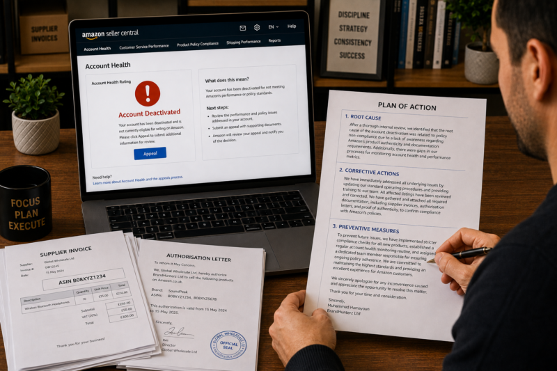 How to Appeal Amazon Account Suspension Step by Step Guide Wholesale FBA Sellers