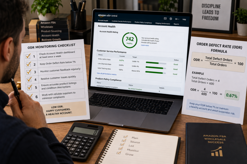 Amazon Order Defect Rate What It Is How to Keep It Low Complete Guide Wholesale FBA Sellers