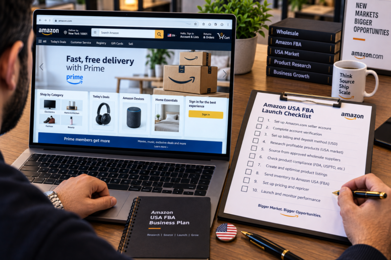 How to Start Selling on Amazon USA Complete Beginners Guide Wholesale FBA