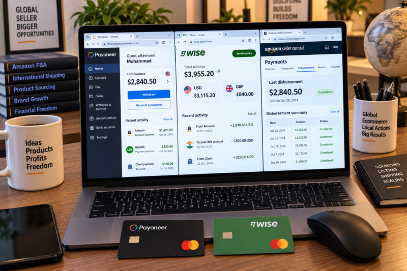 How to Receive Amazon Payments Internationally Payoneer vs Wise vs Hyperwallet Complete Guide
