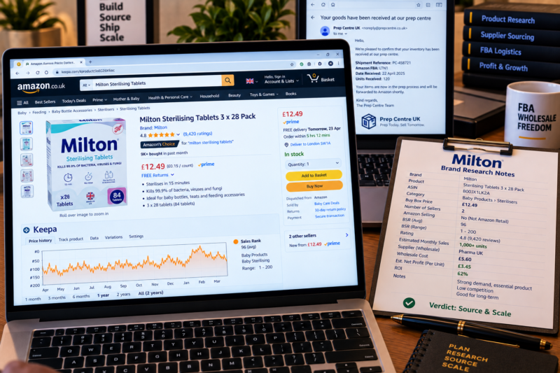 Milton Wholesale Review Amazon UK FBA Brand Review Complete Analysis